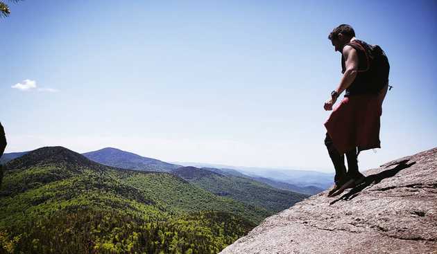 Trail-running in gorgeous Vermont, June 2018.