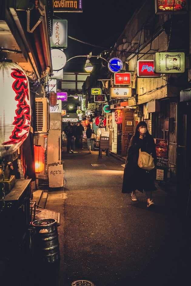 And Tokyo’s alleys at night are a delight.